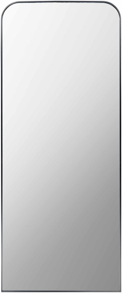 Vicci Black Aluminum Rectangle Mirror