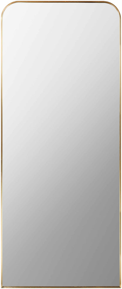 Vicci Gold Aluminum Rectangle Mirror