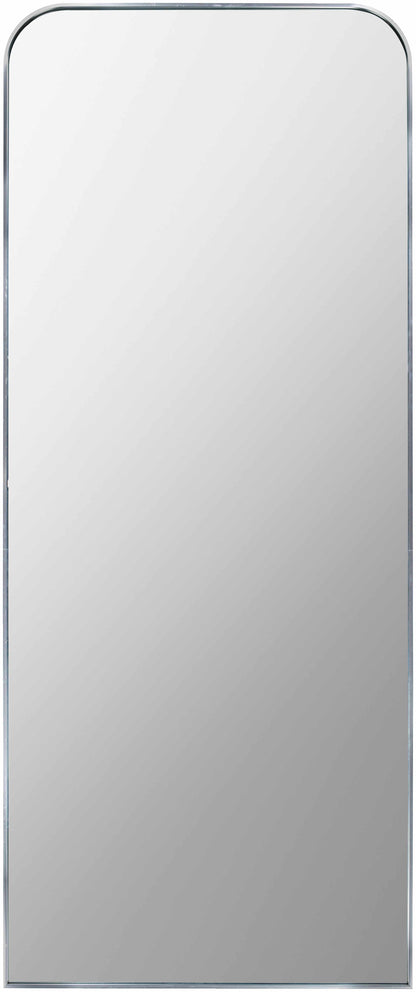 Vicci Silver Gray Aluminum Rectangle Mirror