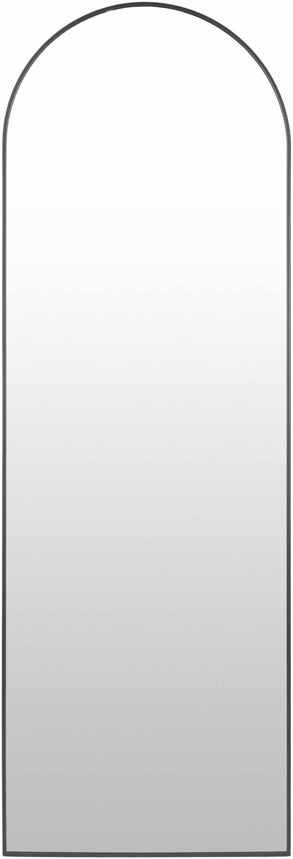 Decorative Elegant Black Arched Mirror