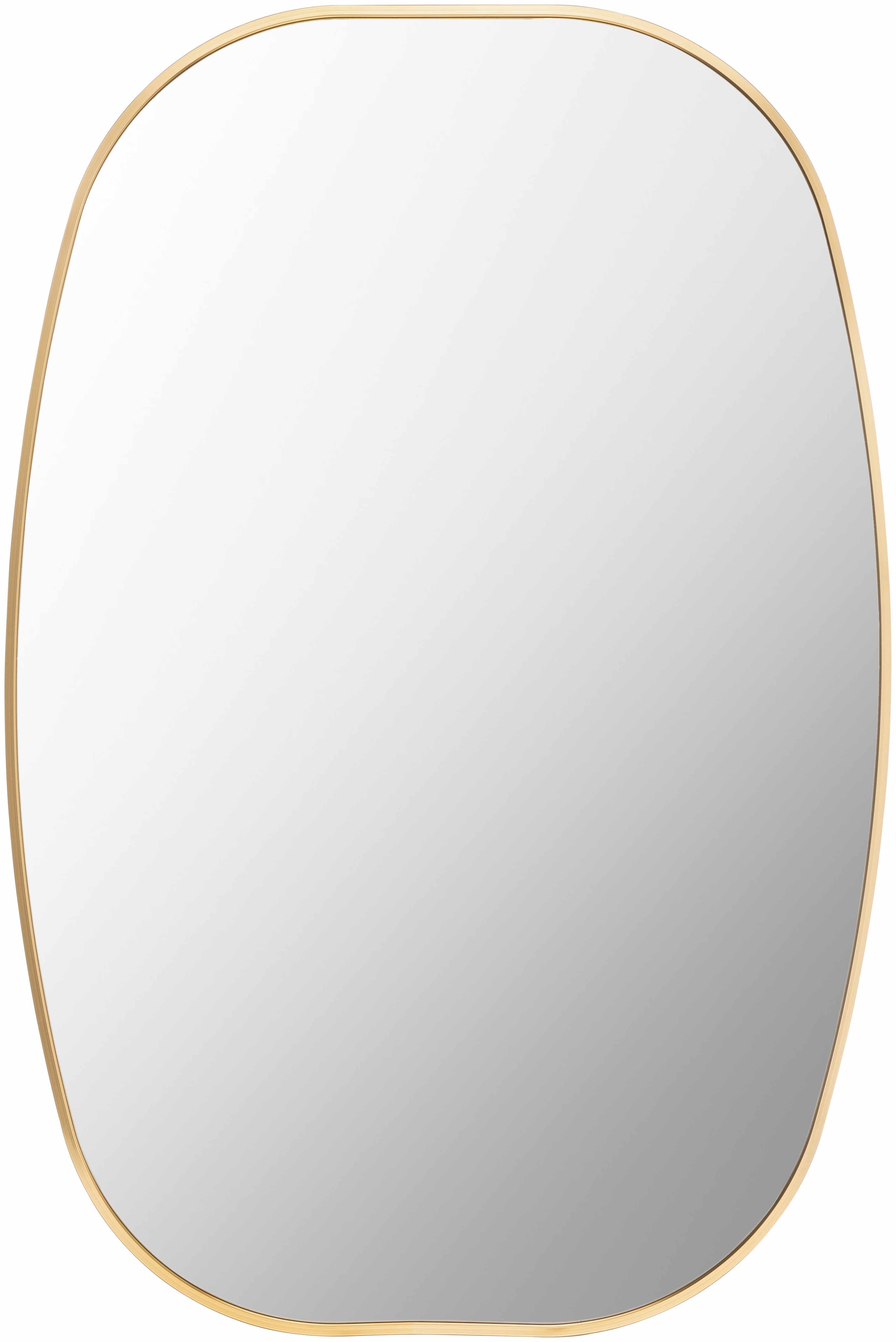 Nora Industrial Gold Aluminum Mirror