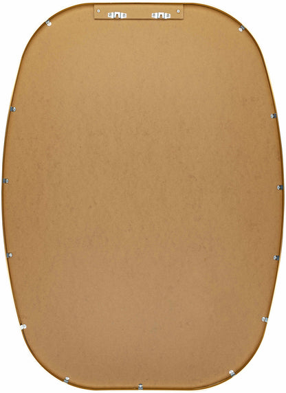 Nora Industrial Gold Aluminum Mirror