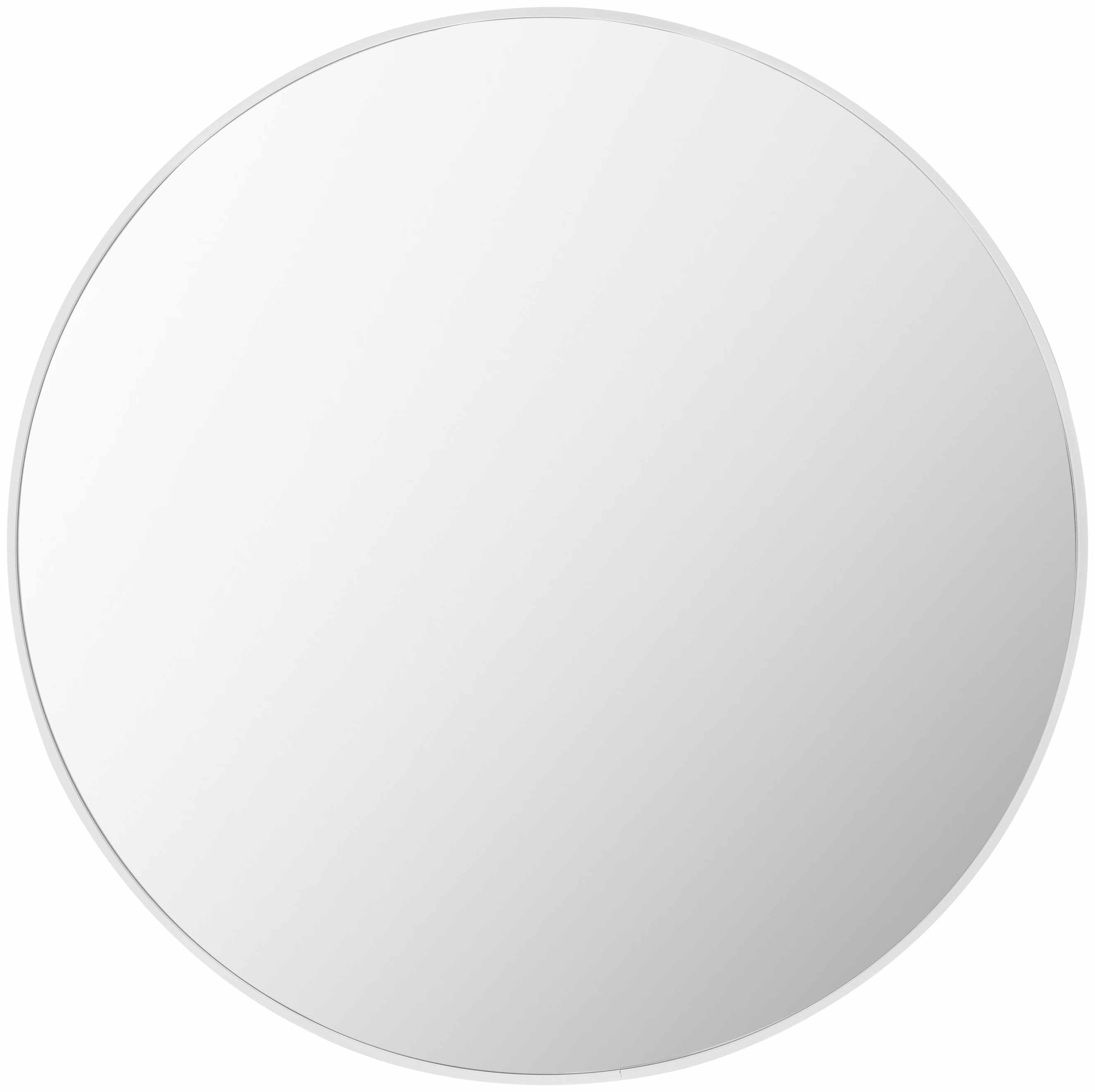 Micah White Round Mirror