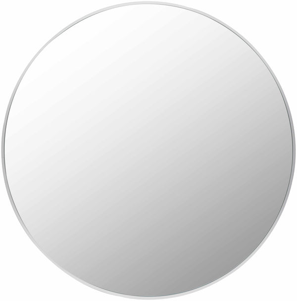 Micah White Round Mirror