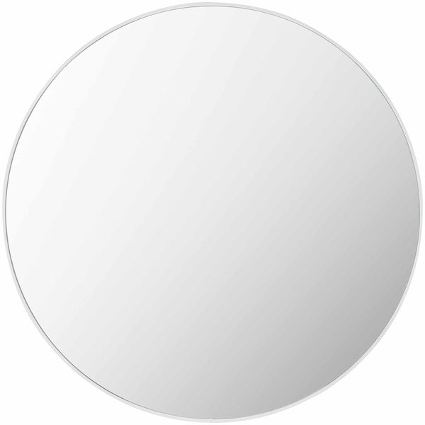 Micah White Round Mirror