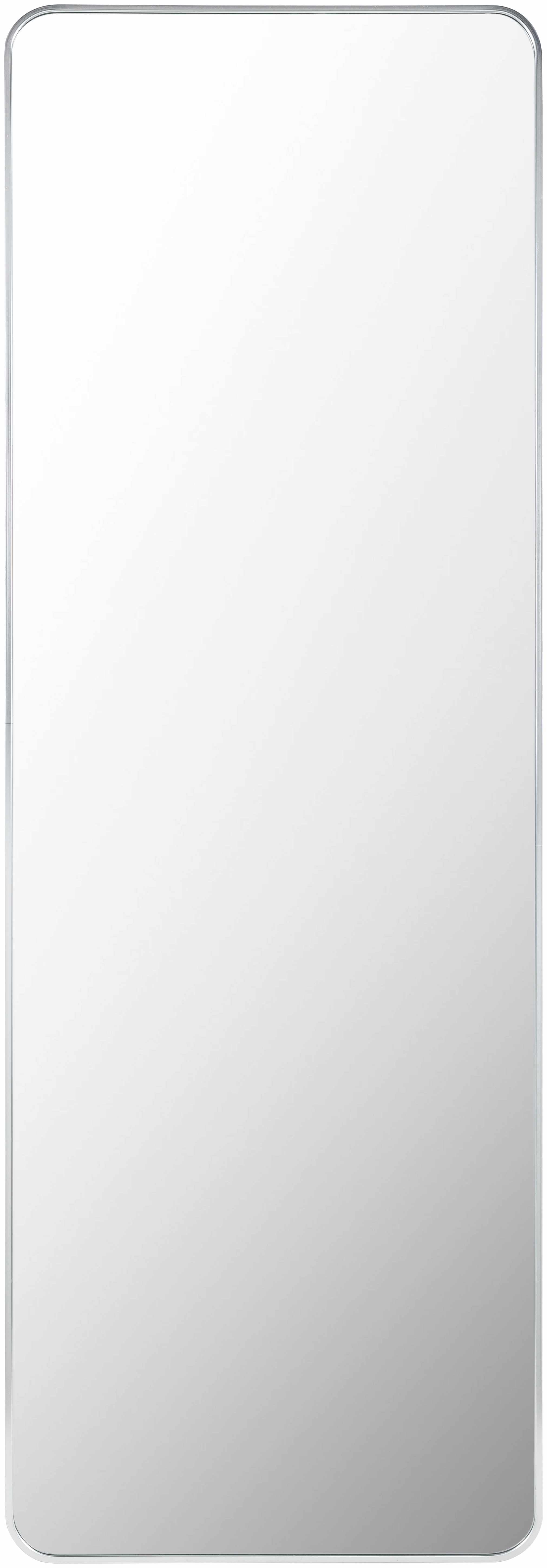 Luz Silver Gray Aluminum Full Length Rectangle Mirror