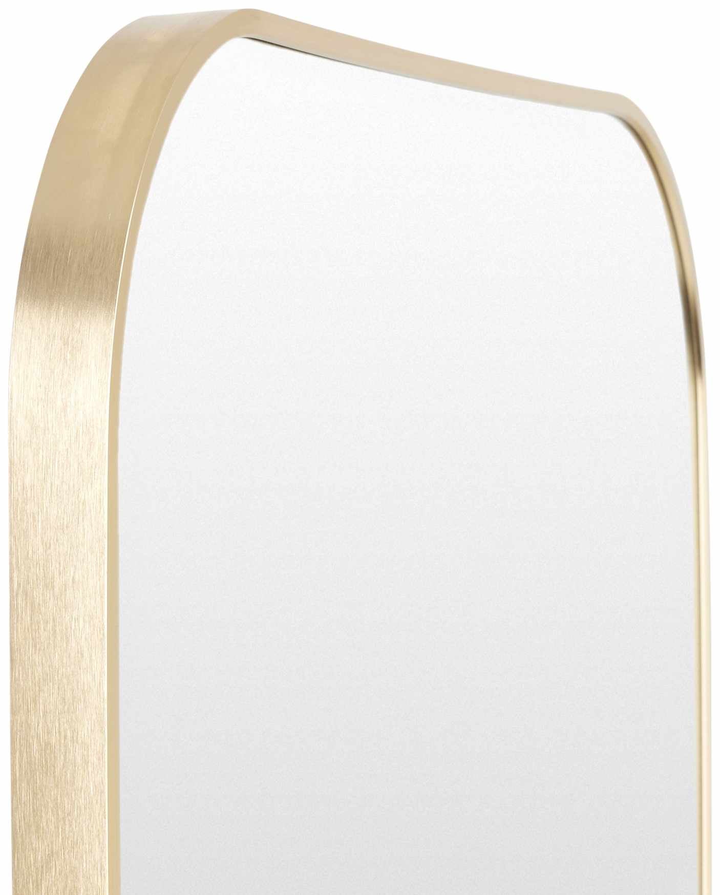 Isla Gold Aluminum Mirror