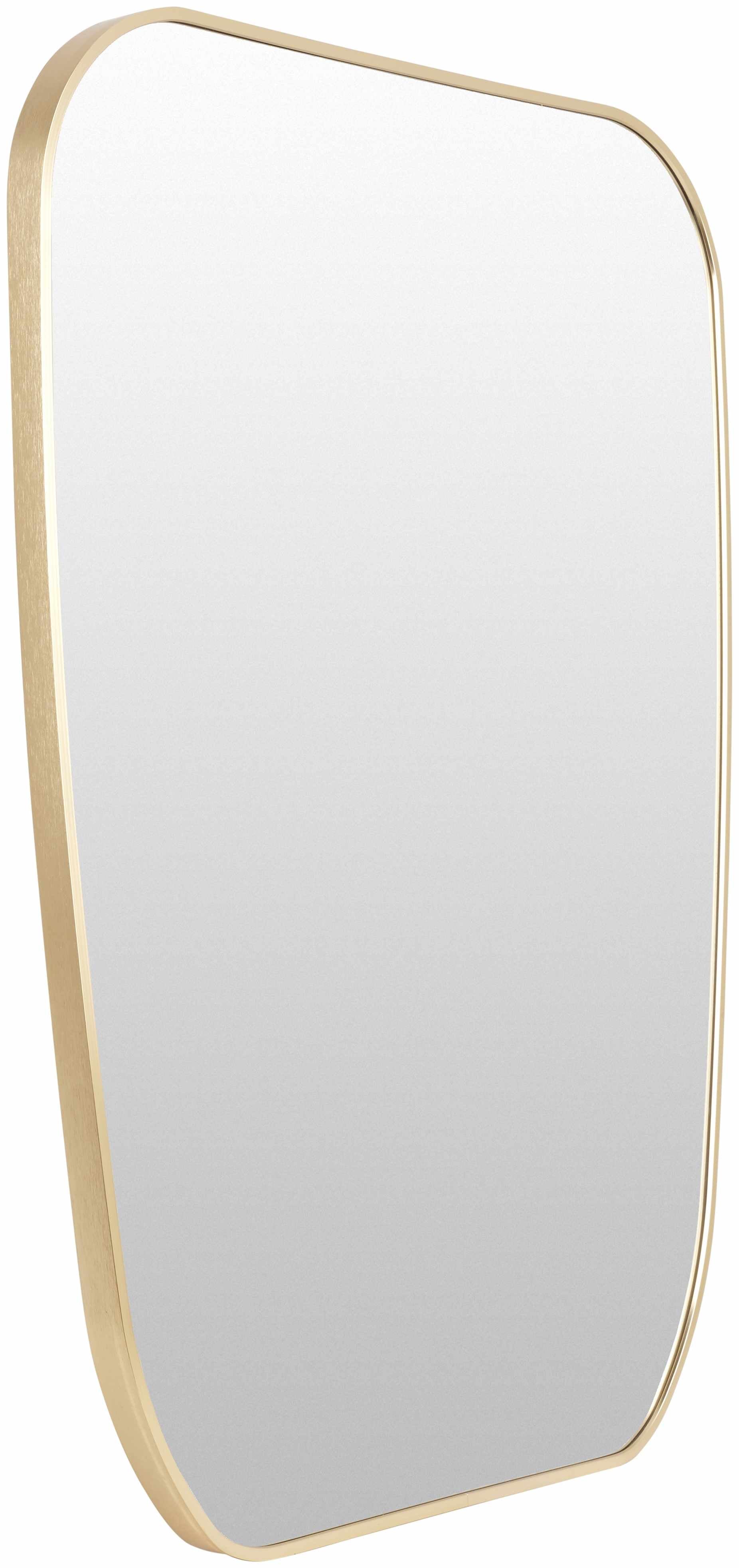 Isla Gold Aluminum Mirror