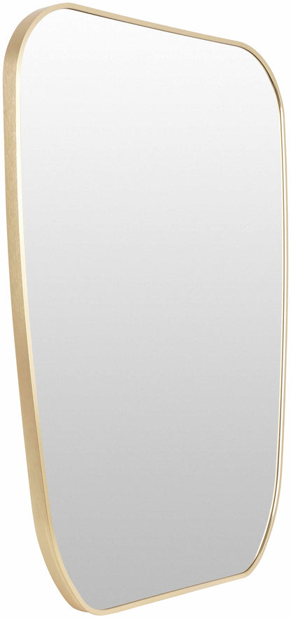 Isla Gold Aluminum Mirror
