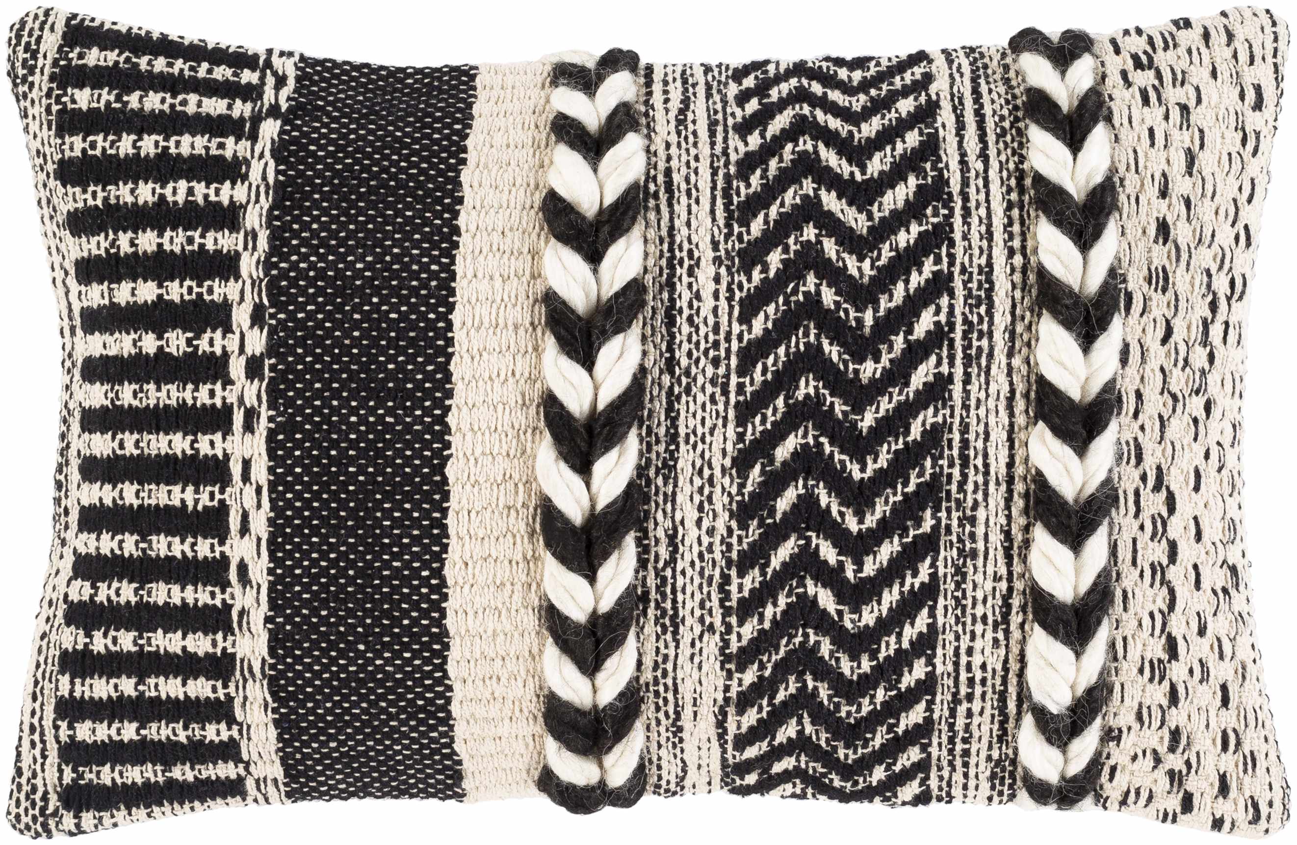 Layla Textured Lumbar Pillow
