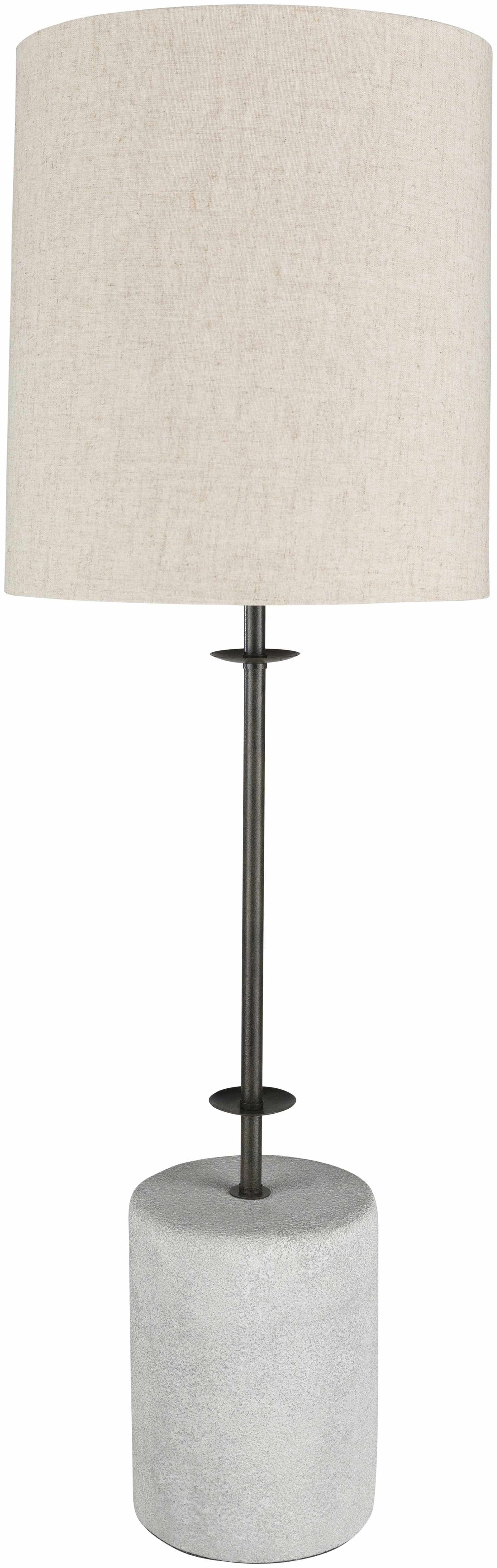 Contemporary Taupe Table Lamp