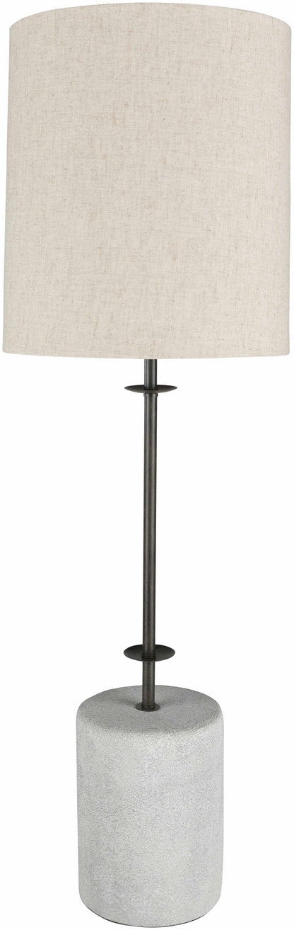 Contemporary Taupe Table Lamp
