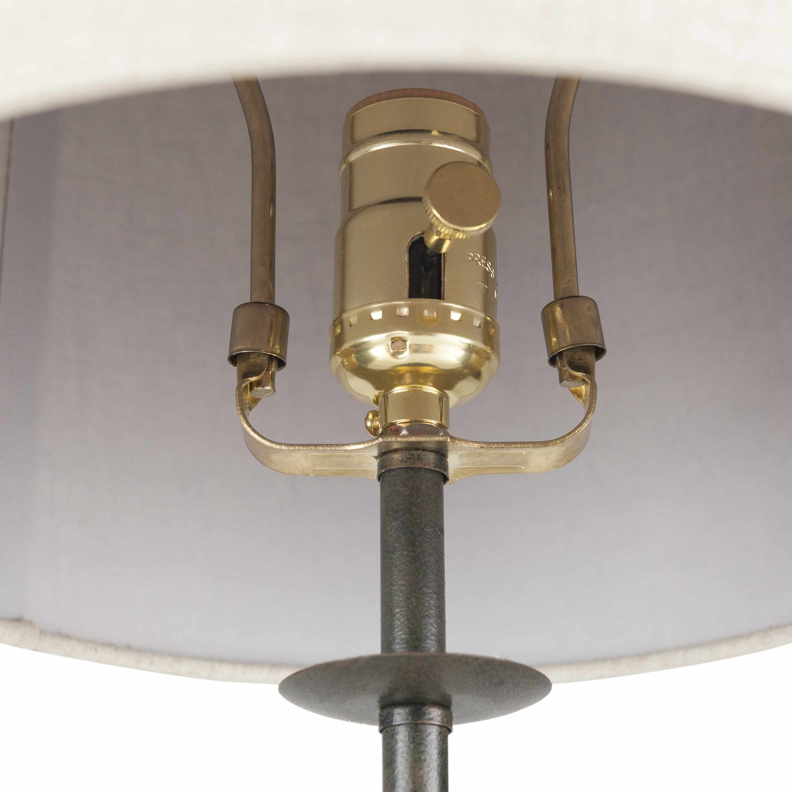 Contemporary Taupe Table Lamp