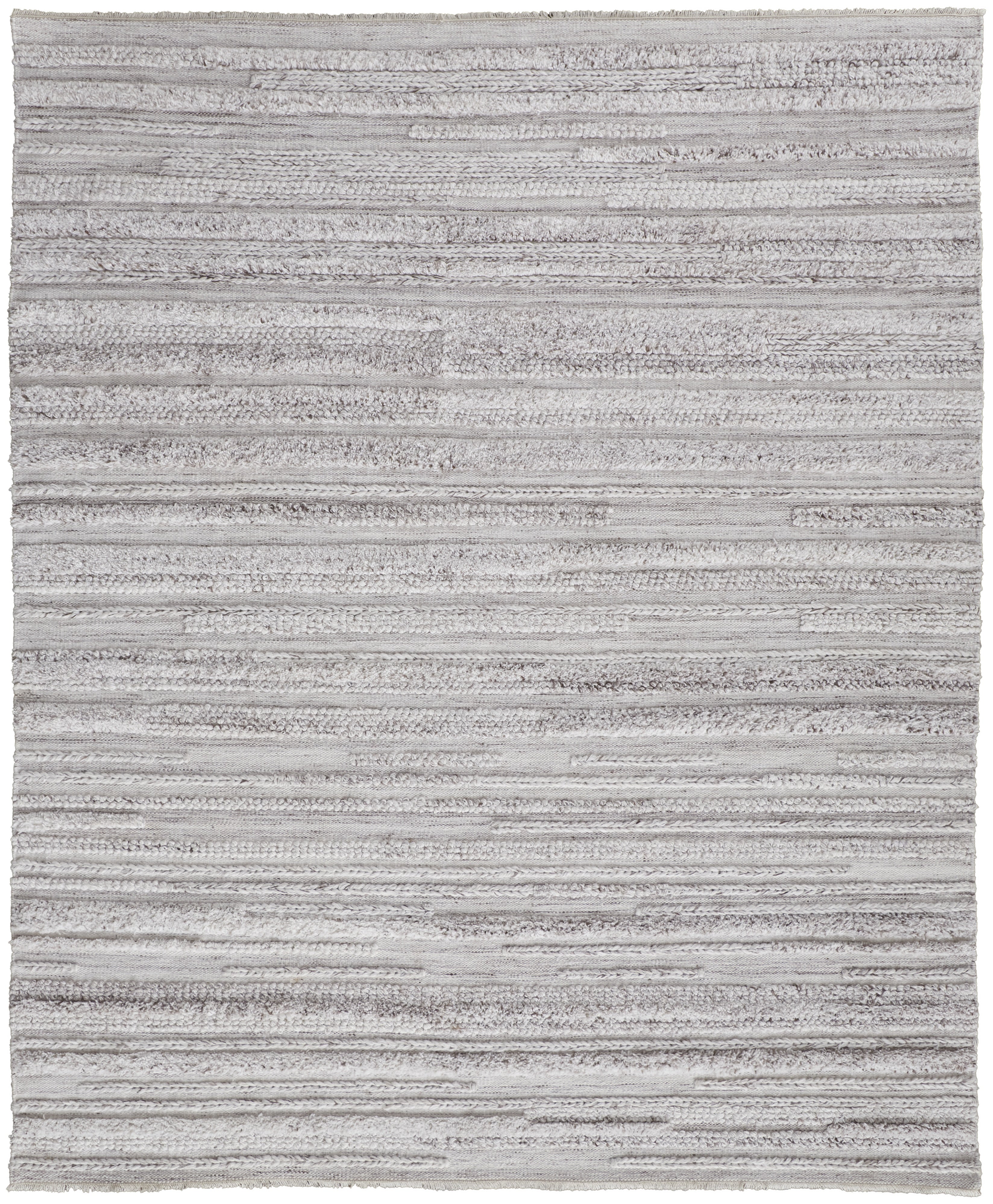 Alden Transitional Stripes - Ivory/Taupe