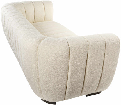 Luna Contemporary Cream Sofa