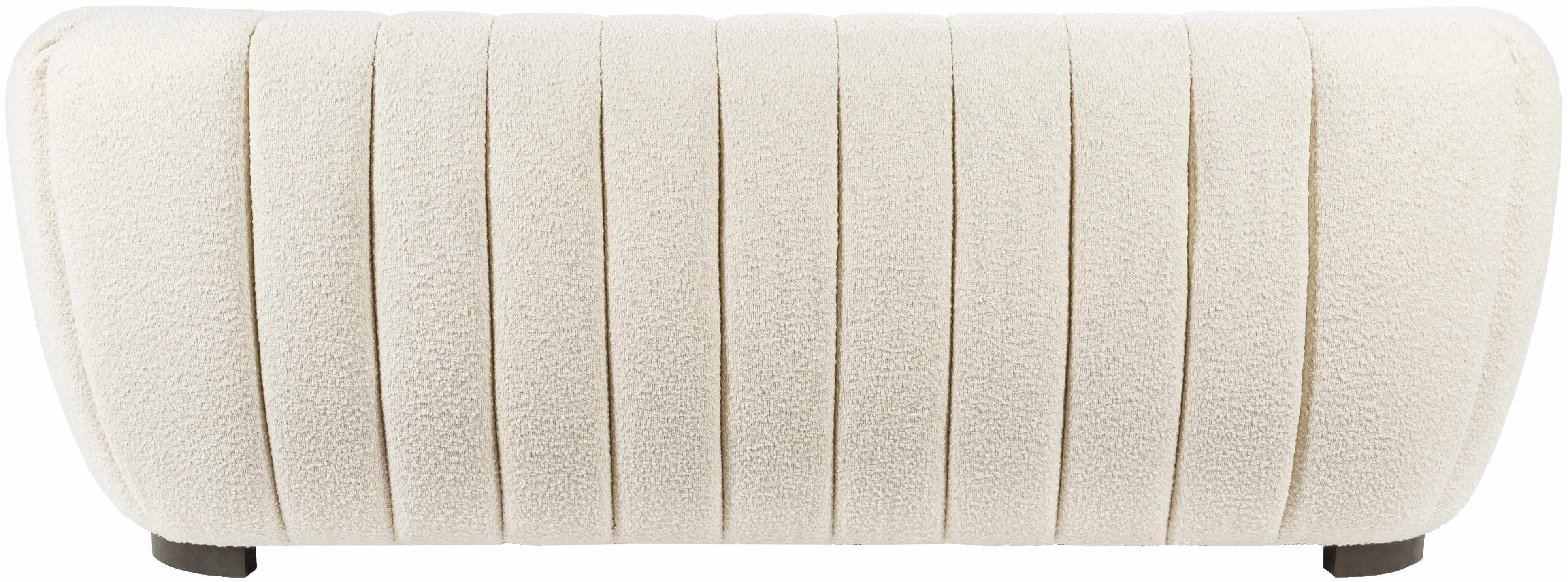 Luna Contemporary Cream Sofa