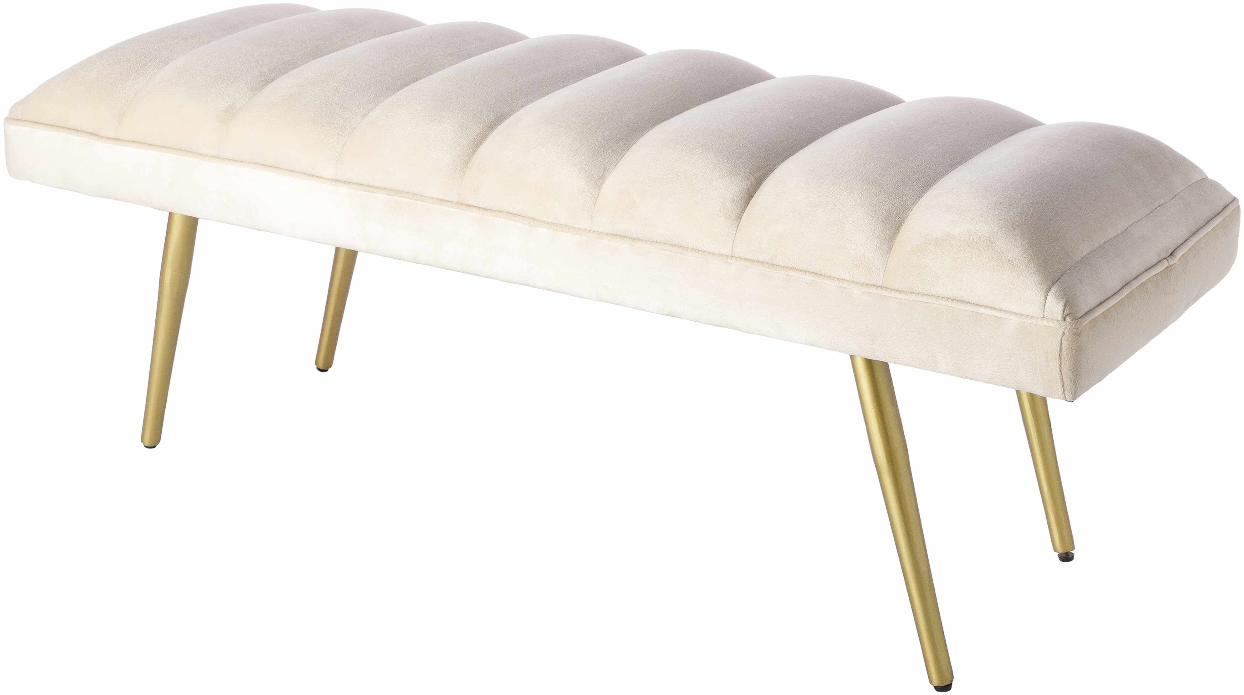 Pierre Cream Bench