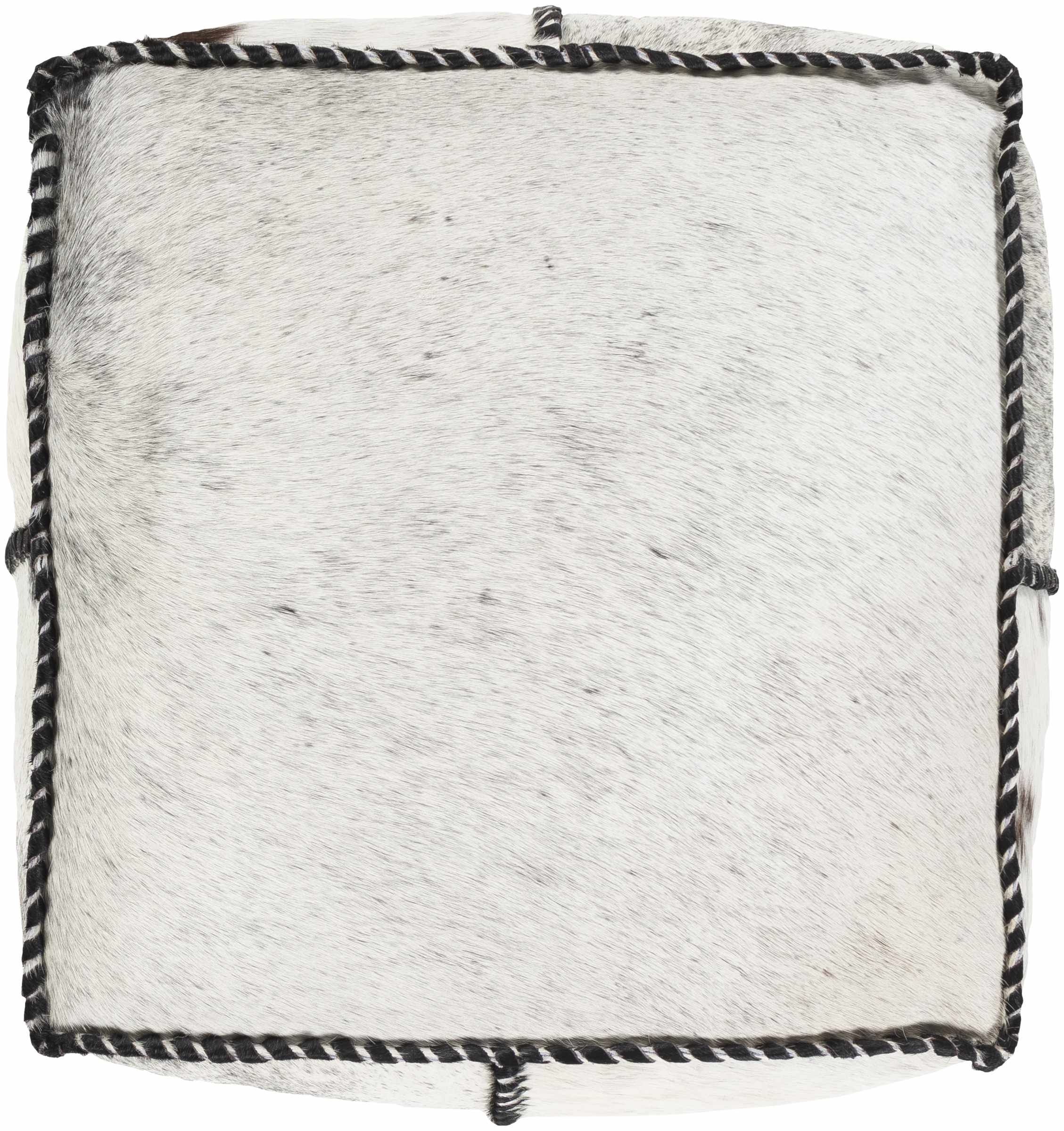 Animal Leather Pouf