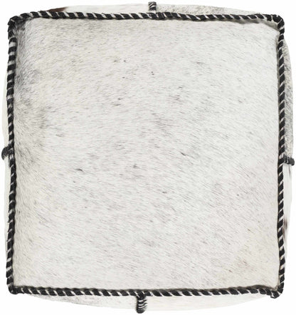 Animal Leather Pouf