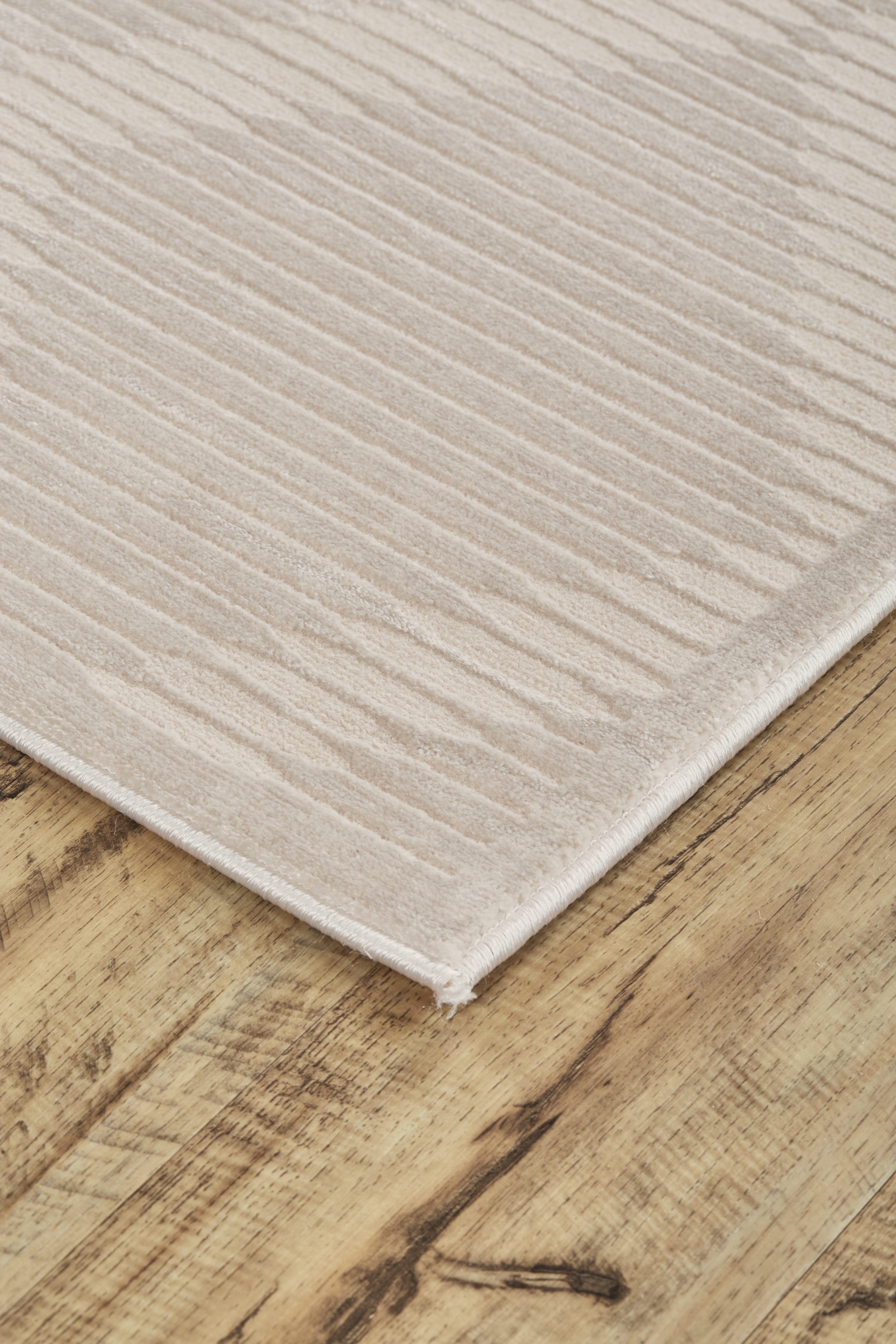 Prasad Modern Geometric - Ivory/Tan Area Rug