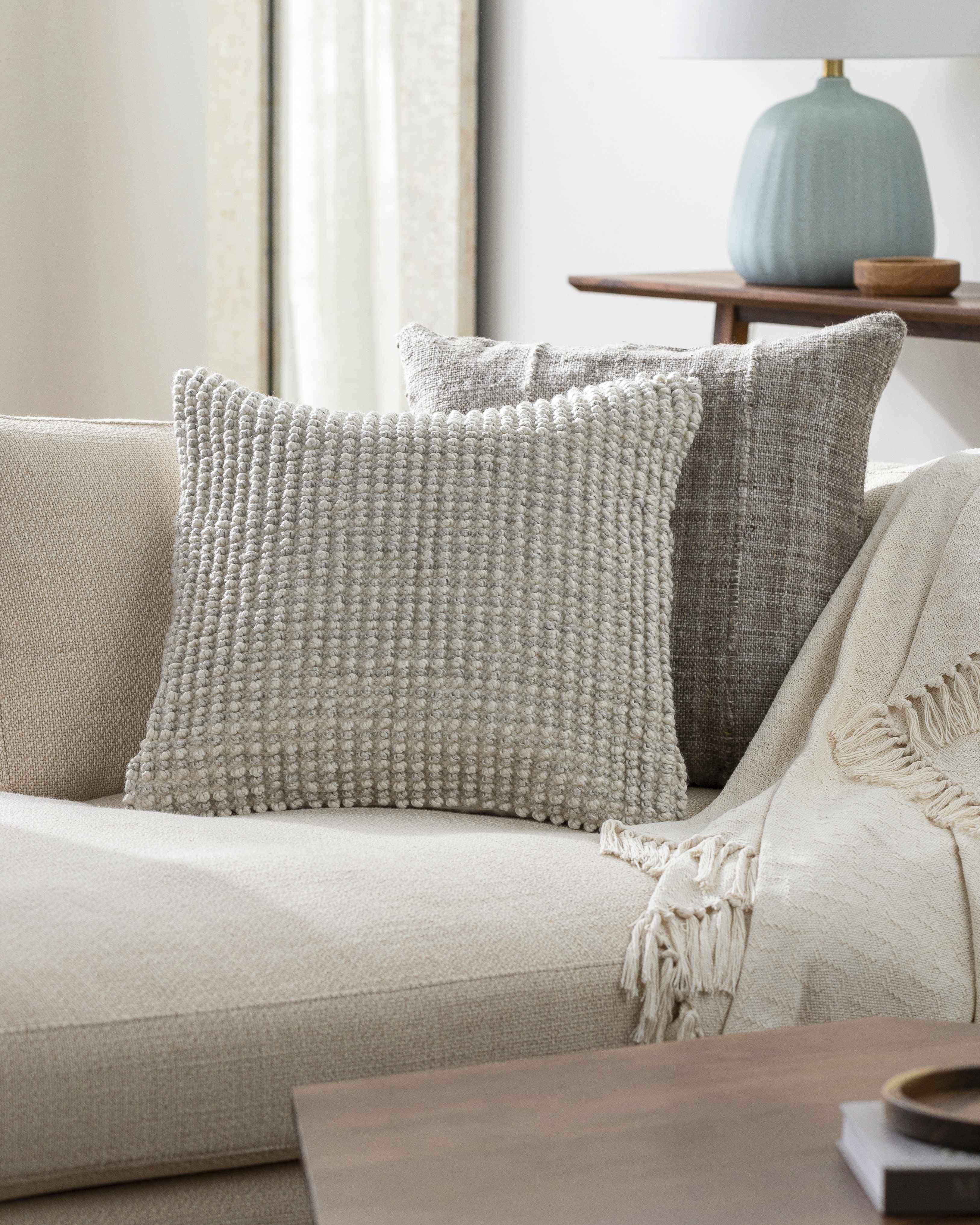 The Slate Throw Pillow