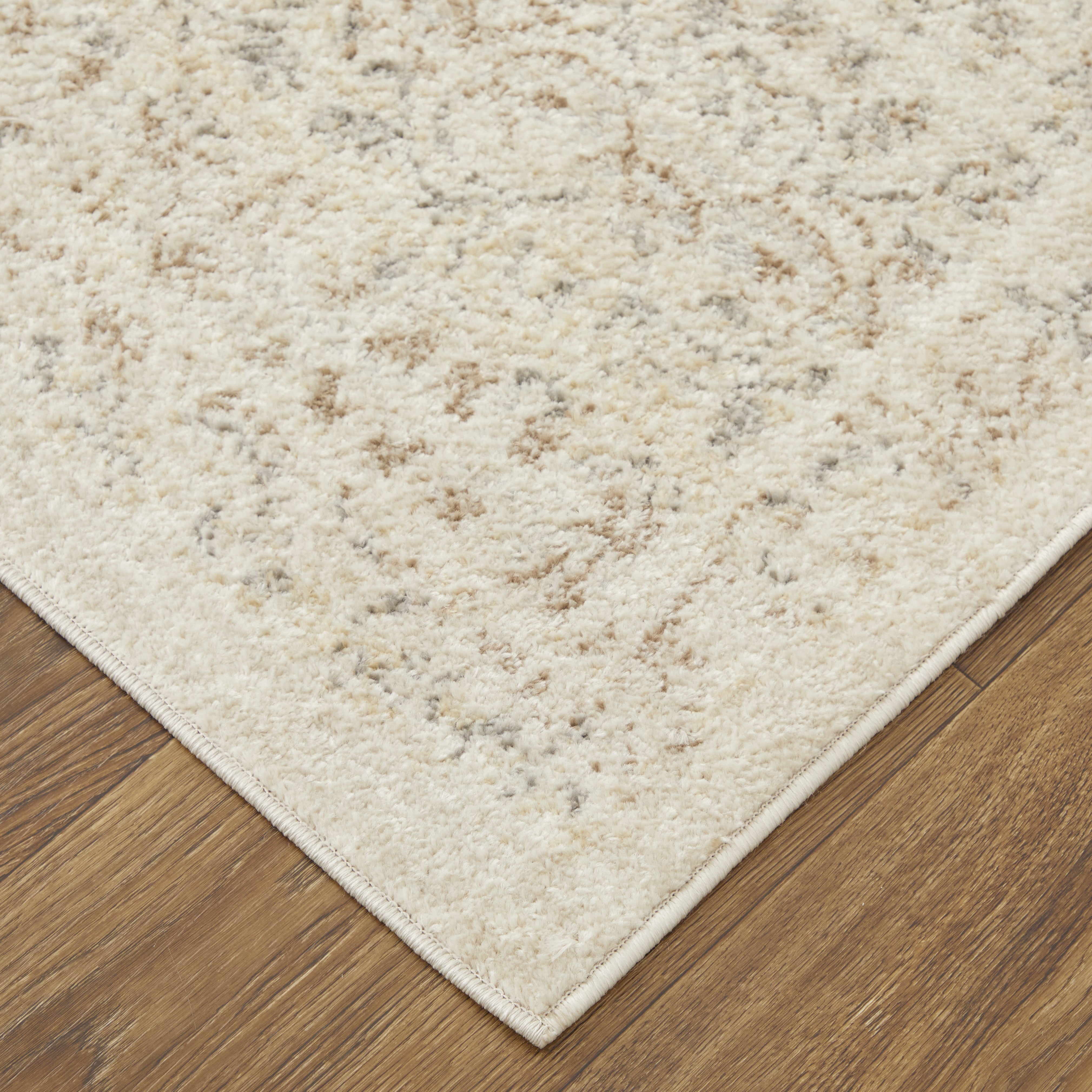 Camellia Transitional Floral & Botanical - Ivory/Tan/Gray