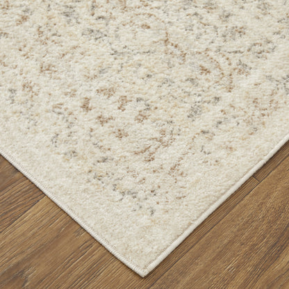 Camellia Transitional Floral & Botanical - Ivory/Tan/Gray