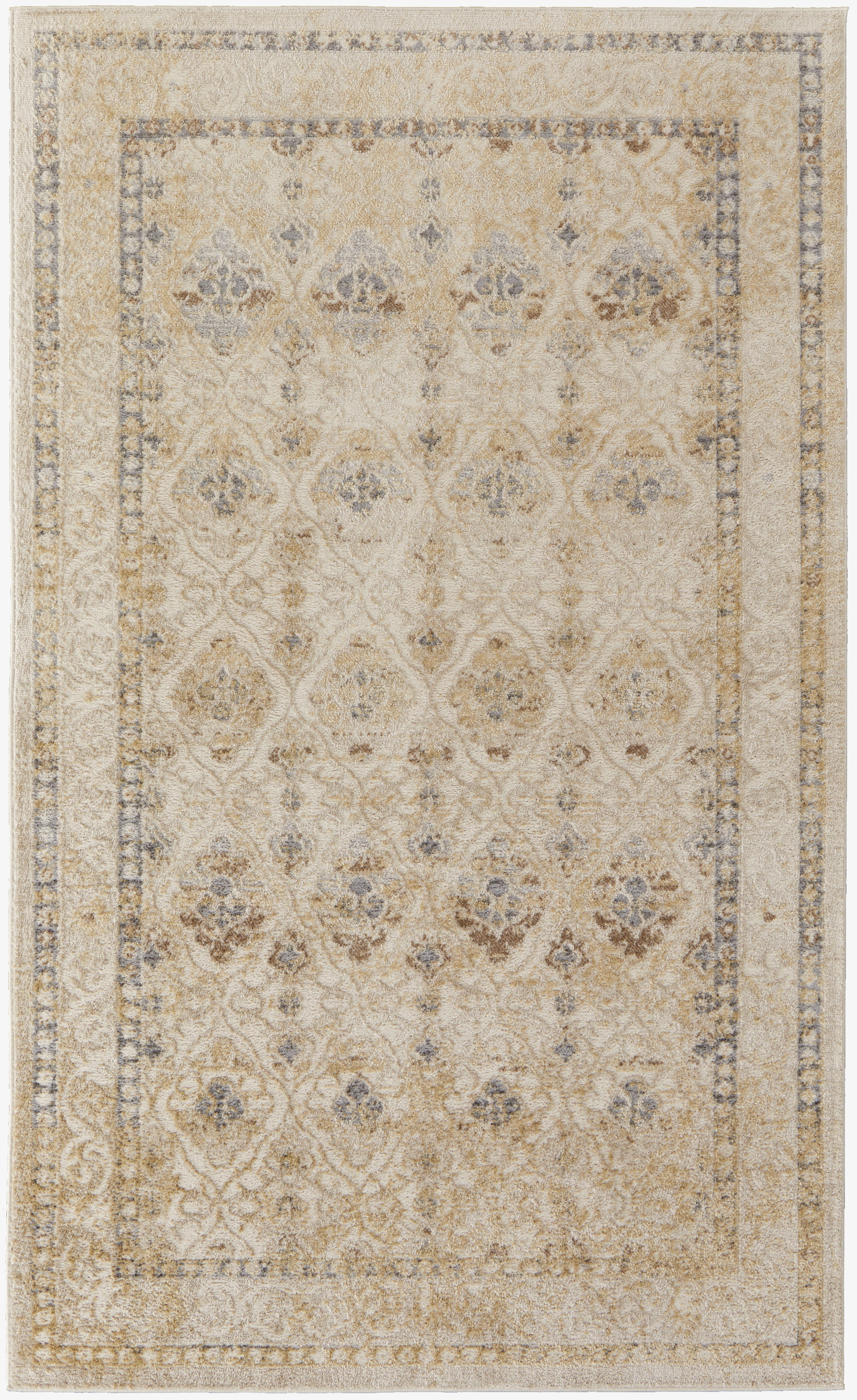 Camellia Transitional Diamond - Gray/Ivory