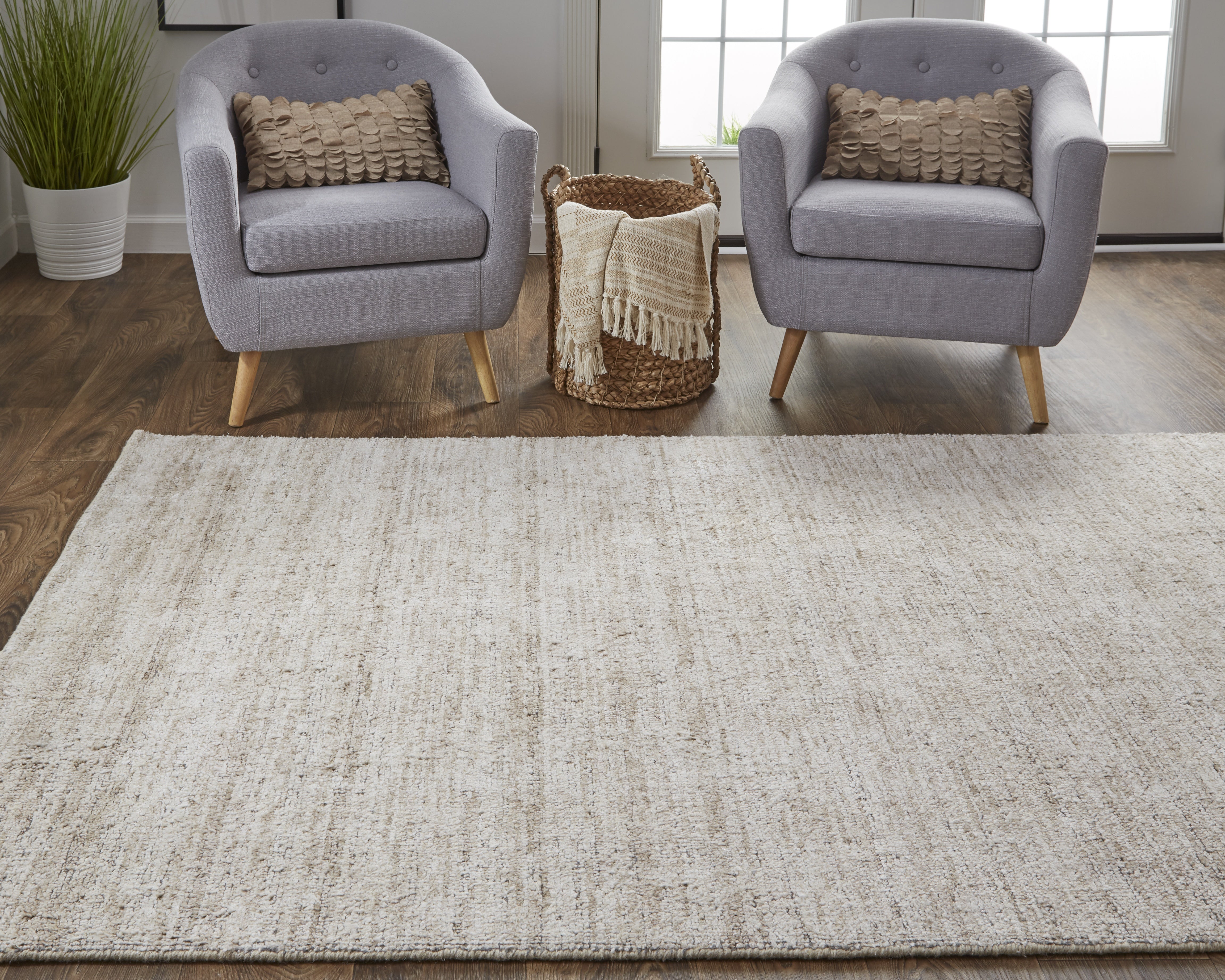 Delino Transitional Solid - Taupe
