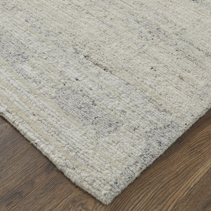 Navaro Modern Distressed - Ivory/Gray/Blue Area Rug