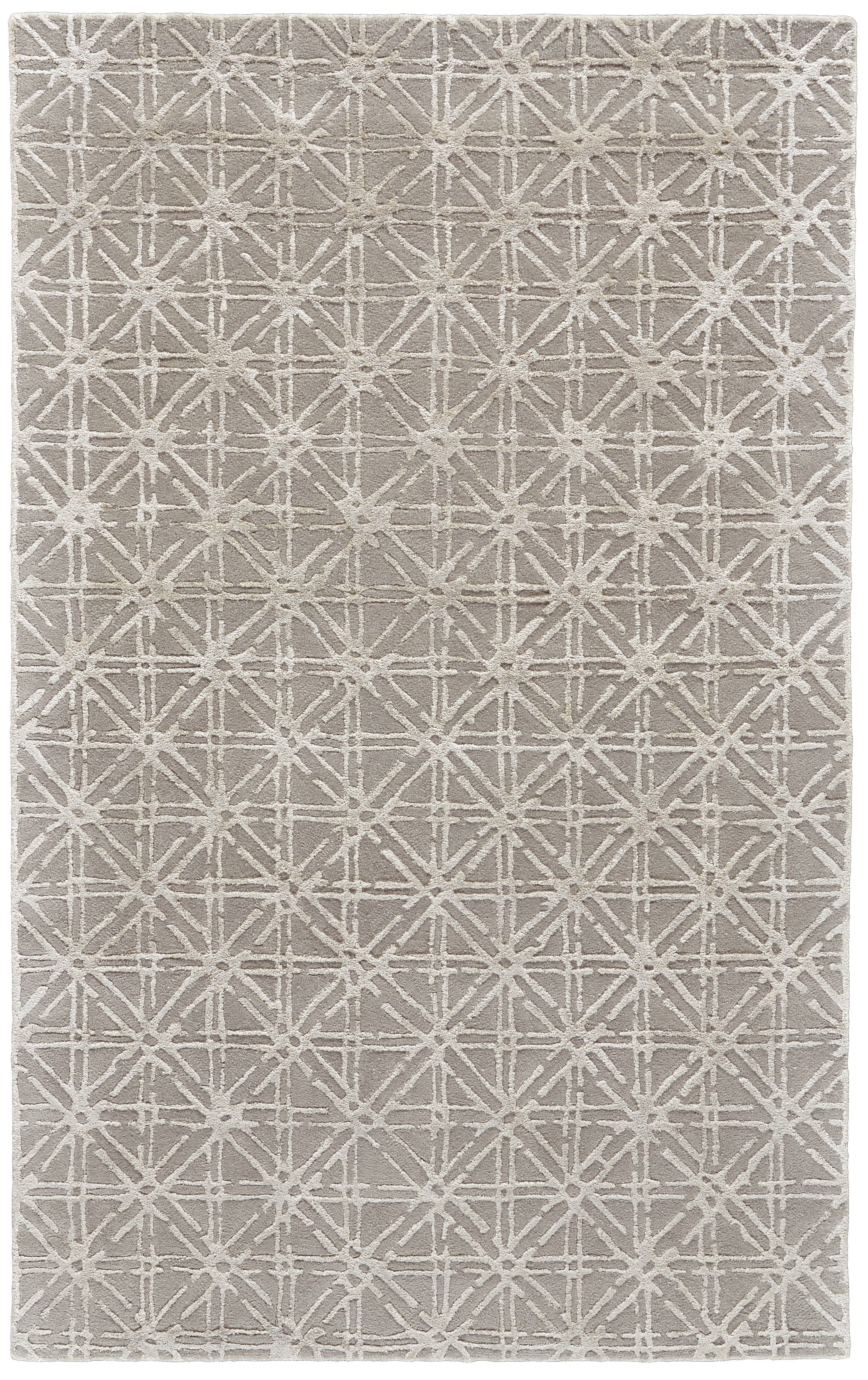 Manoa Transitional Geometric - Taupe/Ivory/Tan