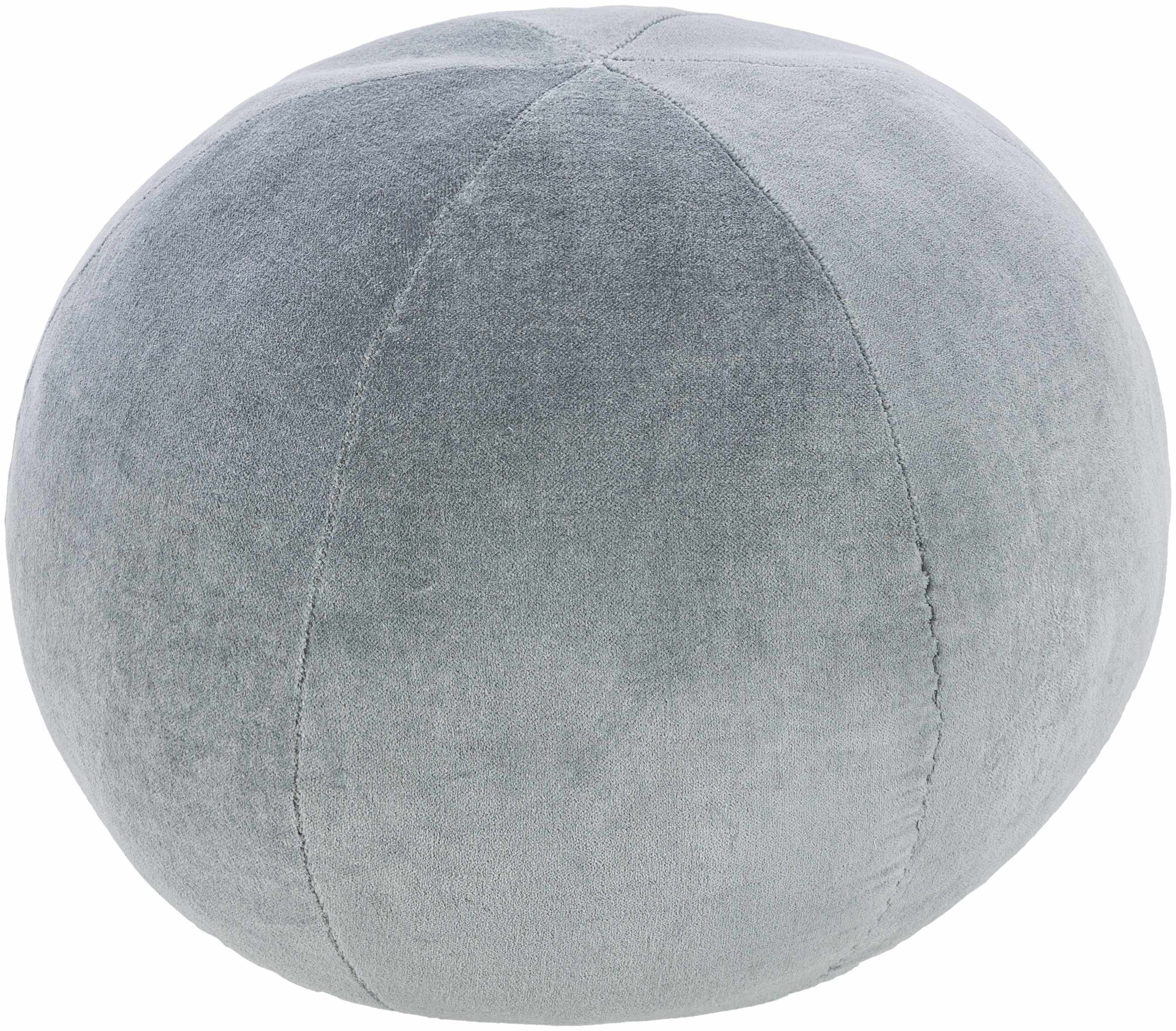 Jemsa Light Gray Pillow - Round