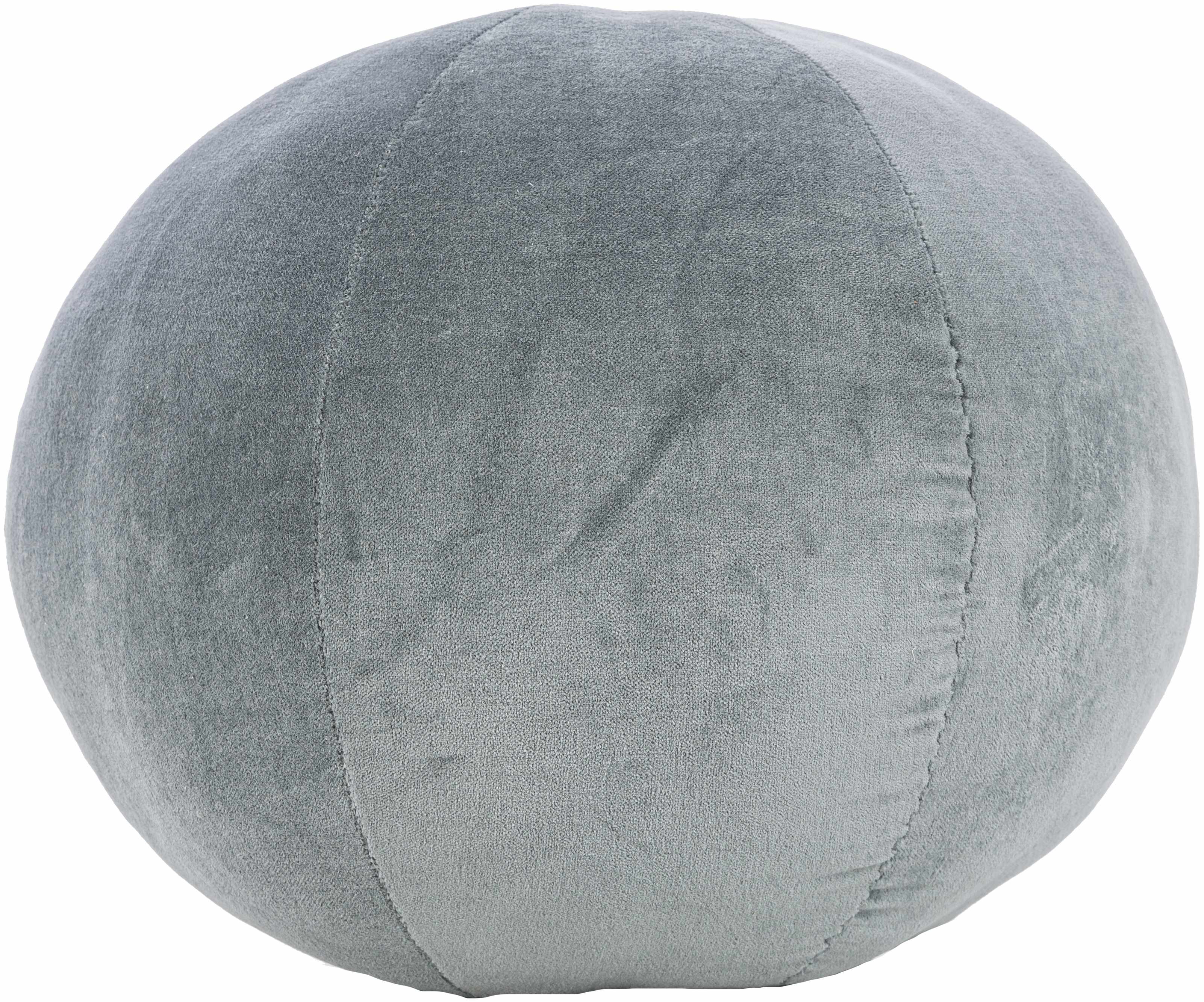 Jemsa Light Gray Pillow - Round