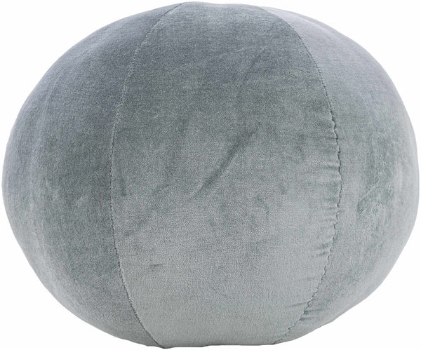 Jemsa Light Gray Pillow - Round