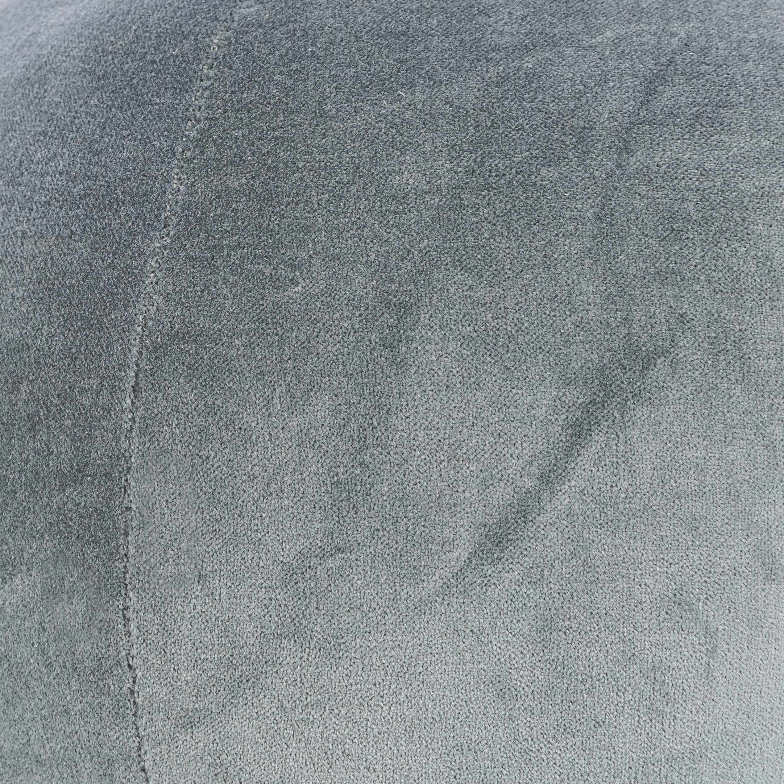 Jemsa Light Gray Pillow - Round