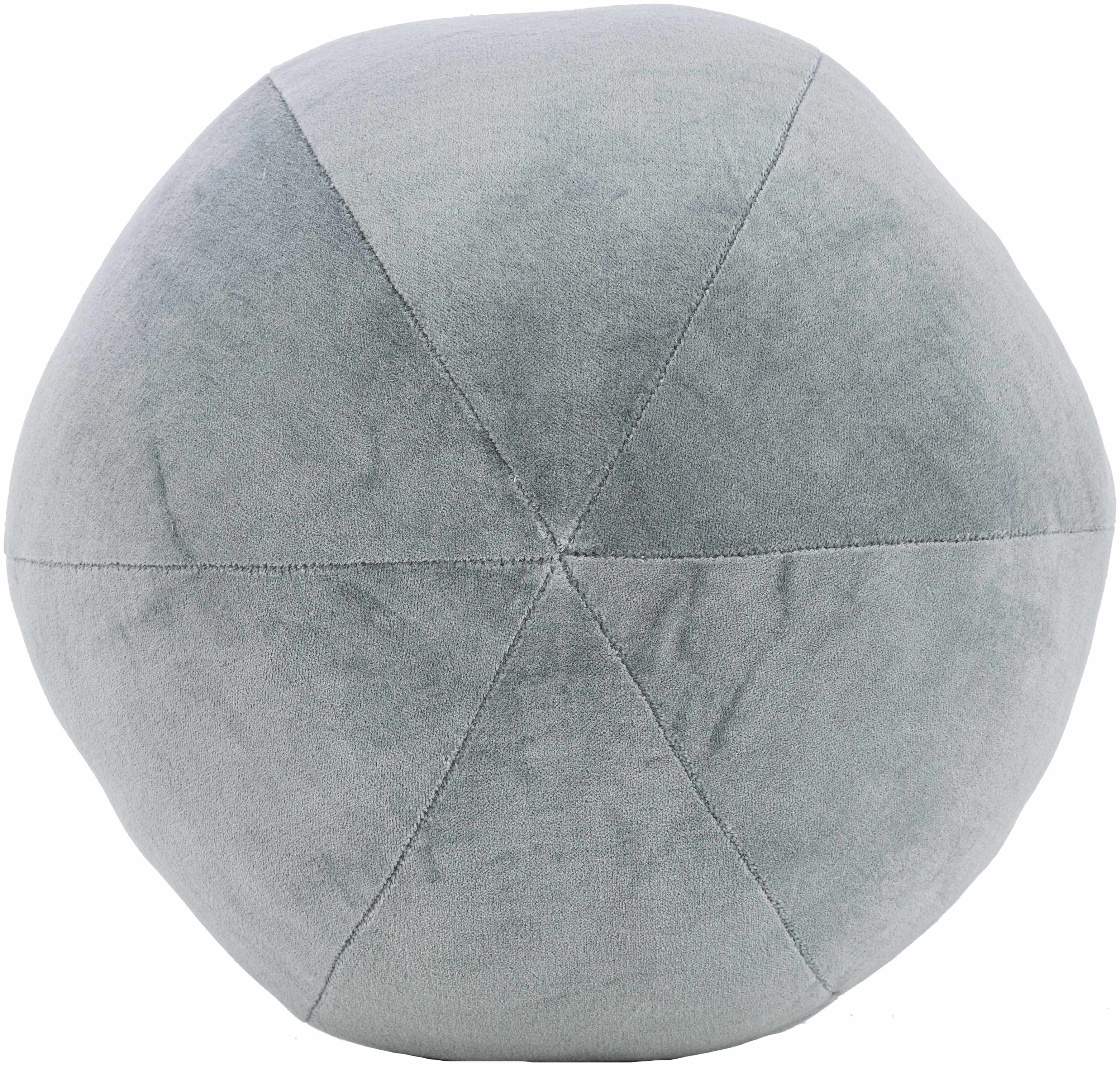 Jemsa Light Gray Pillow - Round