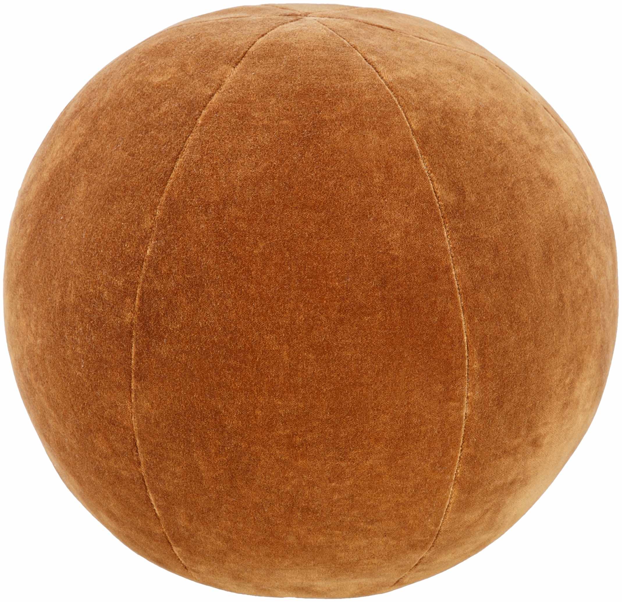 Jimsa Rust Throw Pillow - Round