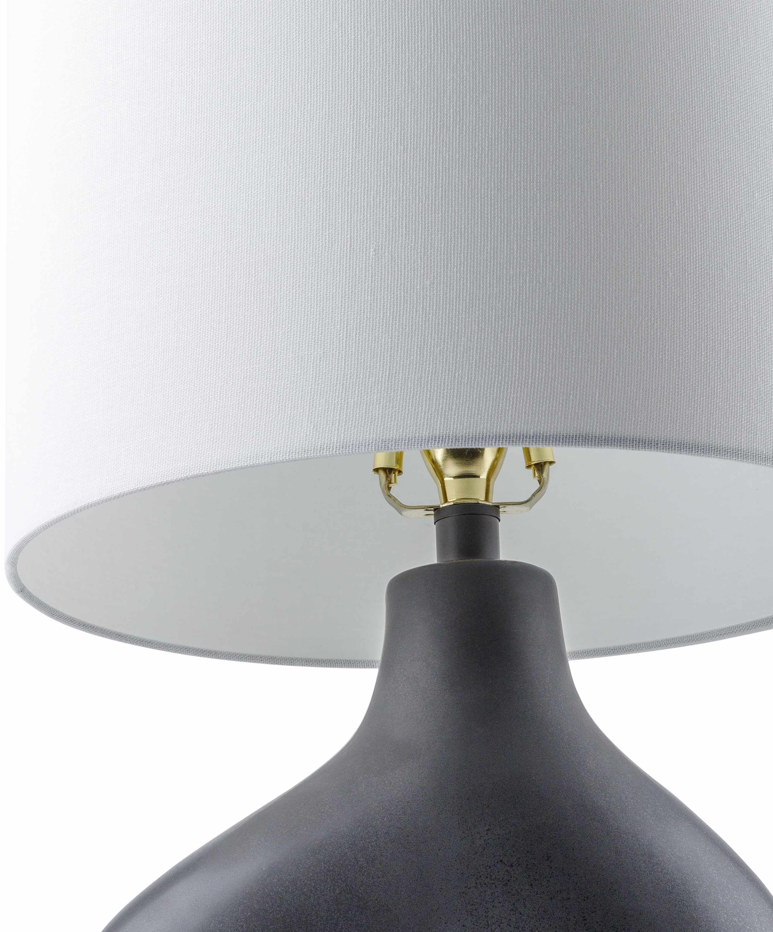 Calla Modern Black Table Lamp