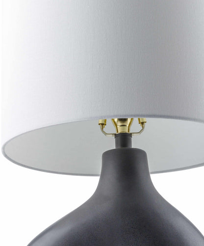 Calla Modern Black Table Lamp