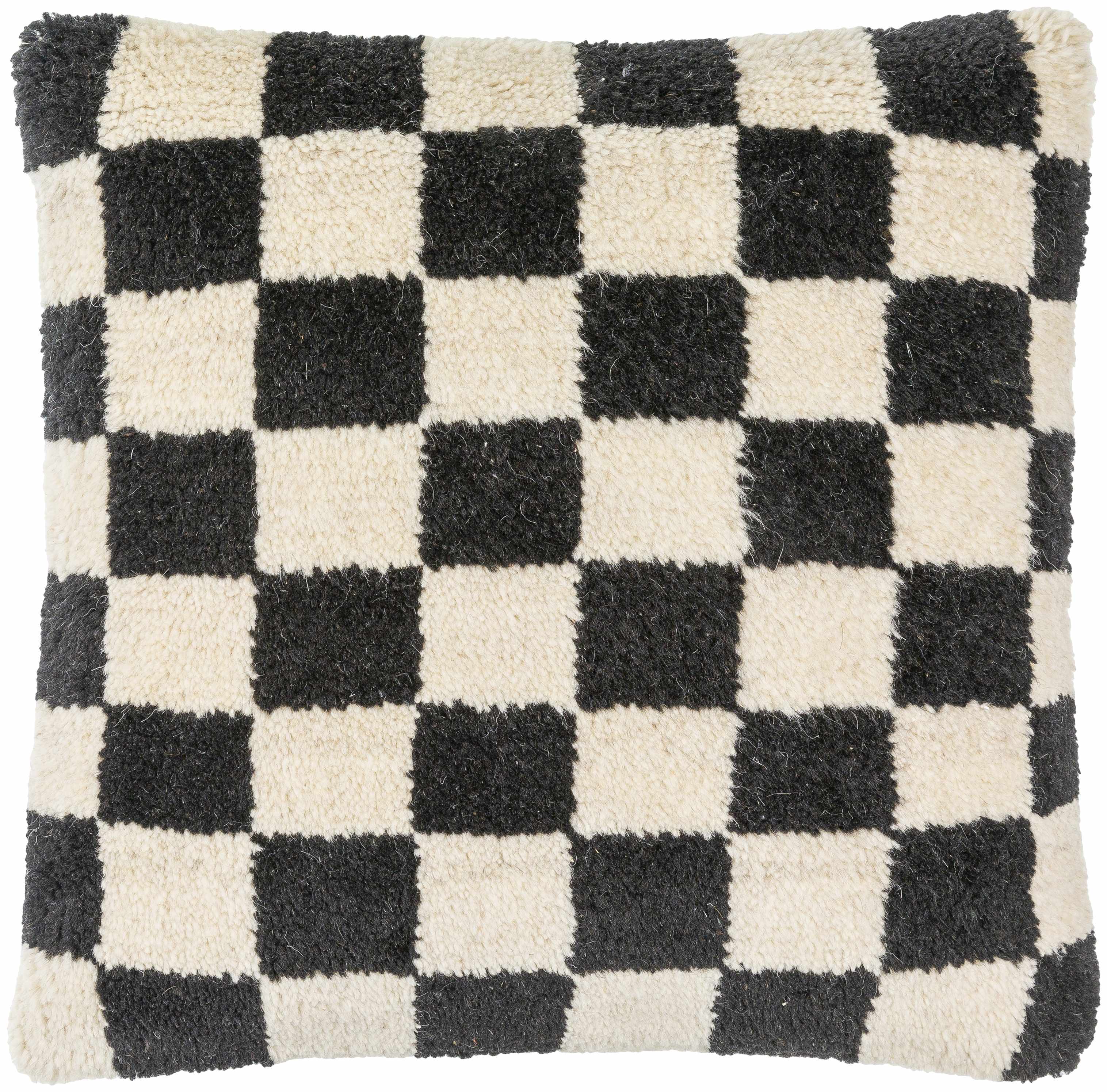 Denver Checkered Throw Pillow