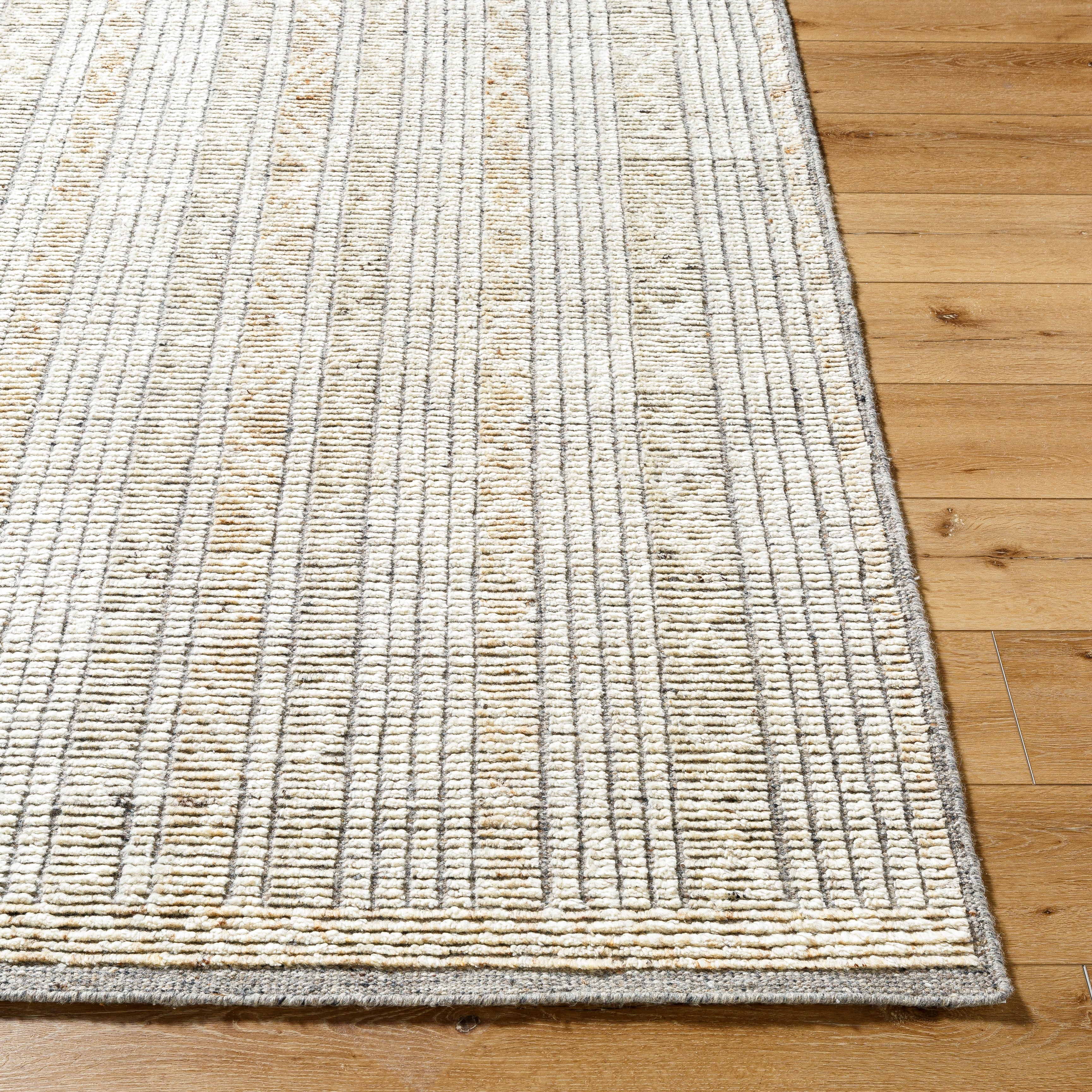 Deluxe Palatial Hand-Knotted Wool Area Rug