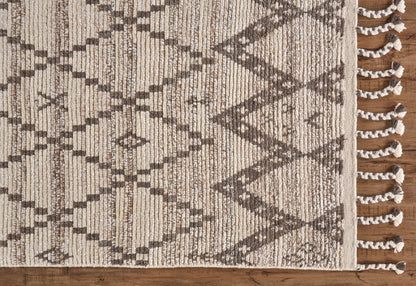 Twain Transitional Diamond - Ivory/Gray/Taupe