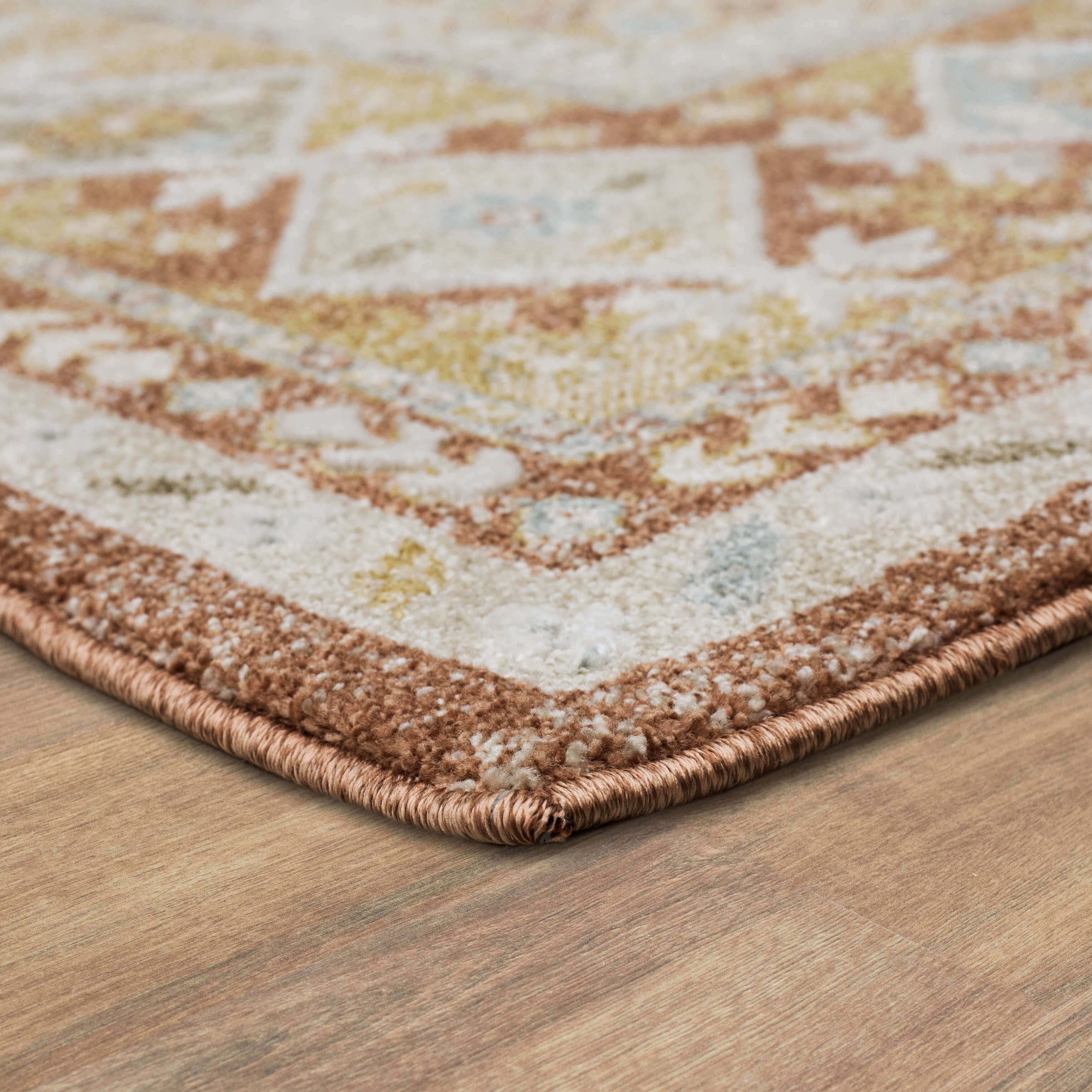 Staveley Terracotta Area Rug