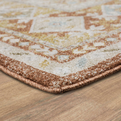 Staveley Terracotta Area Rug