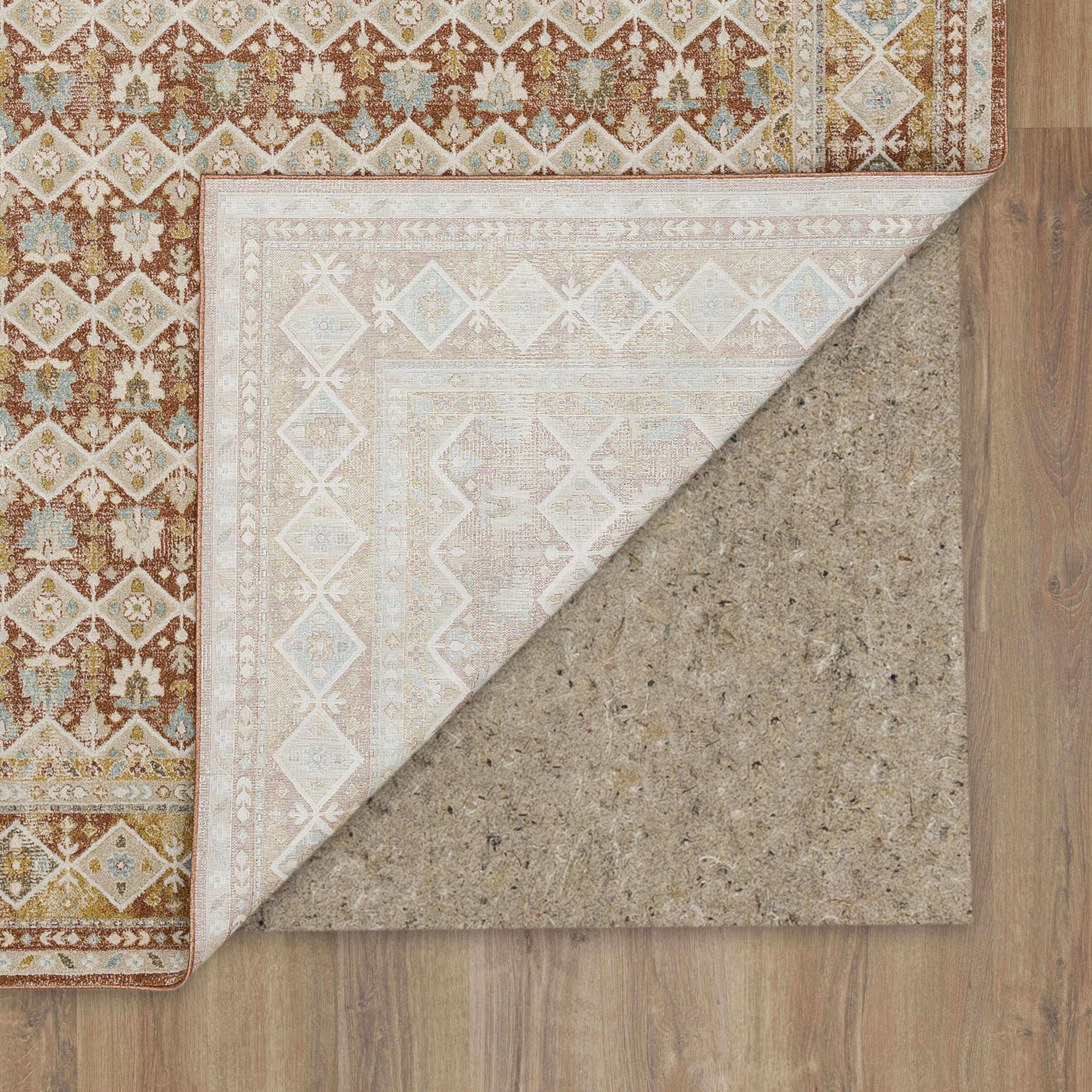 Staveley Terracotta Area Rug