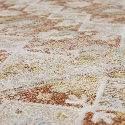 Staveley Terracotta Area Rug
