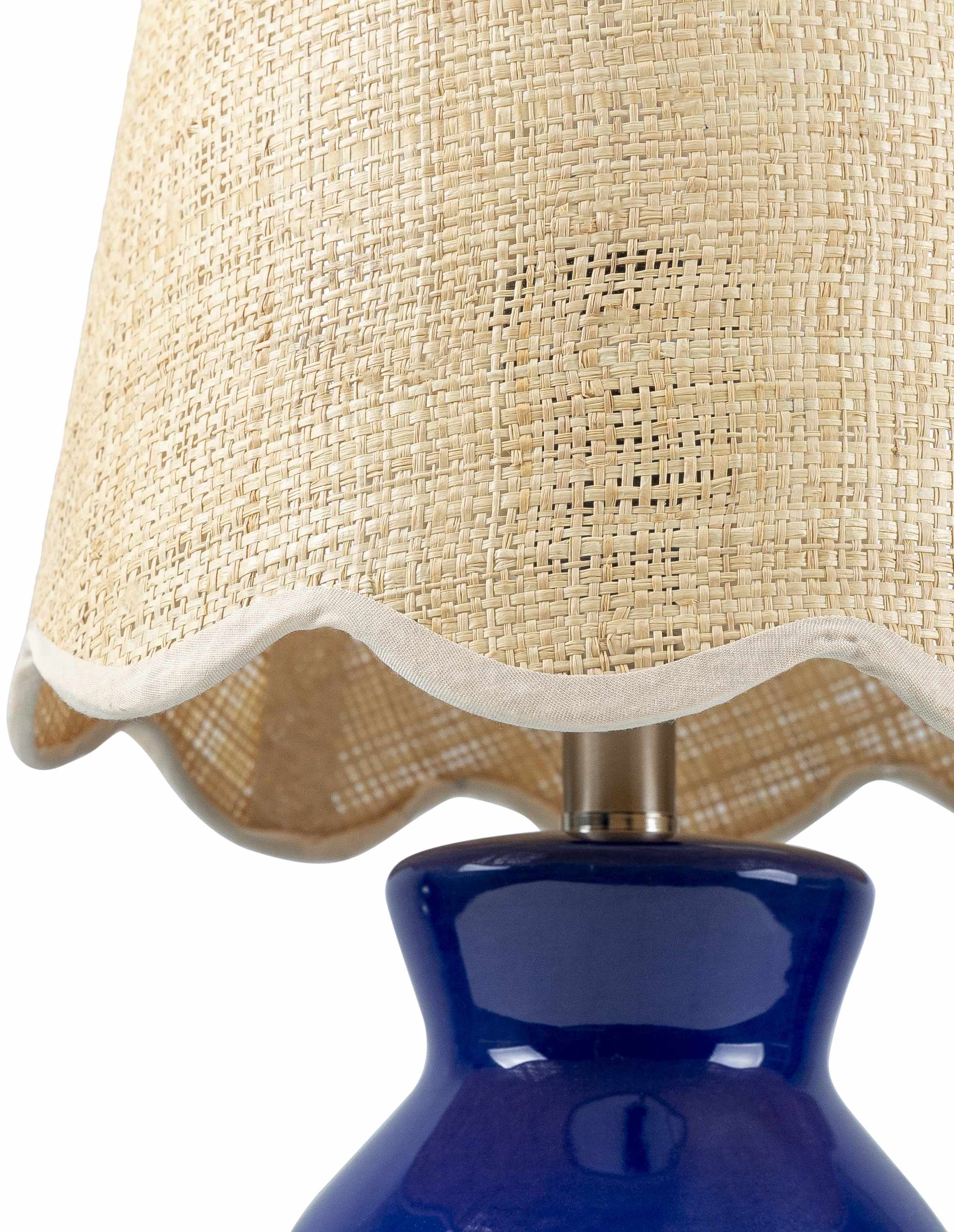 Kanatal Navy Table Lamp
