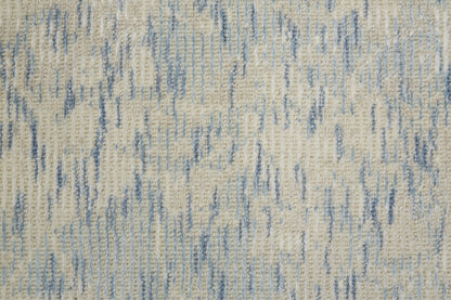 Reagan Transitional Floral & Botanical - Ivory/Blue/Tan