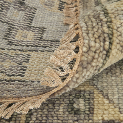 Fillmore Traditional Diamond - Brown/Gray Area Rug