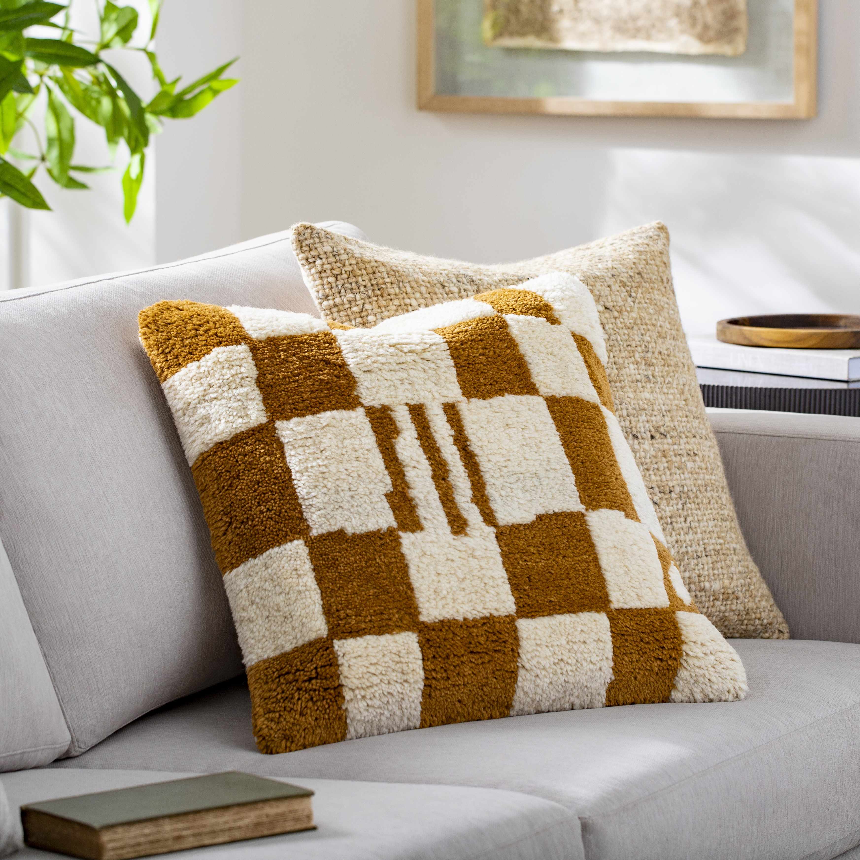 The Saks Throw Pillow